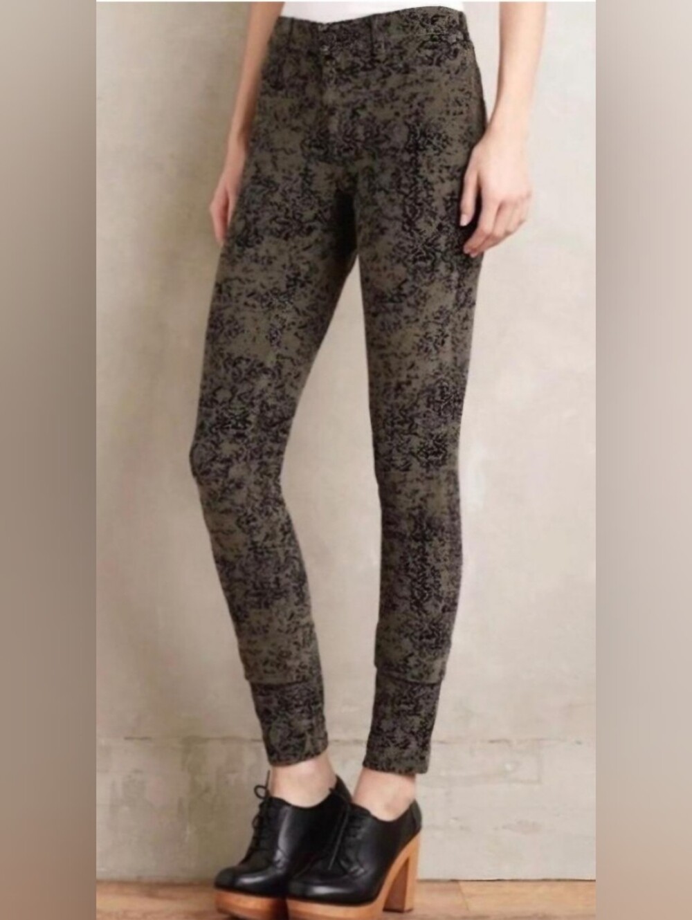Pilcro Anthropologie Serif Corduroy Pants